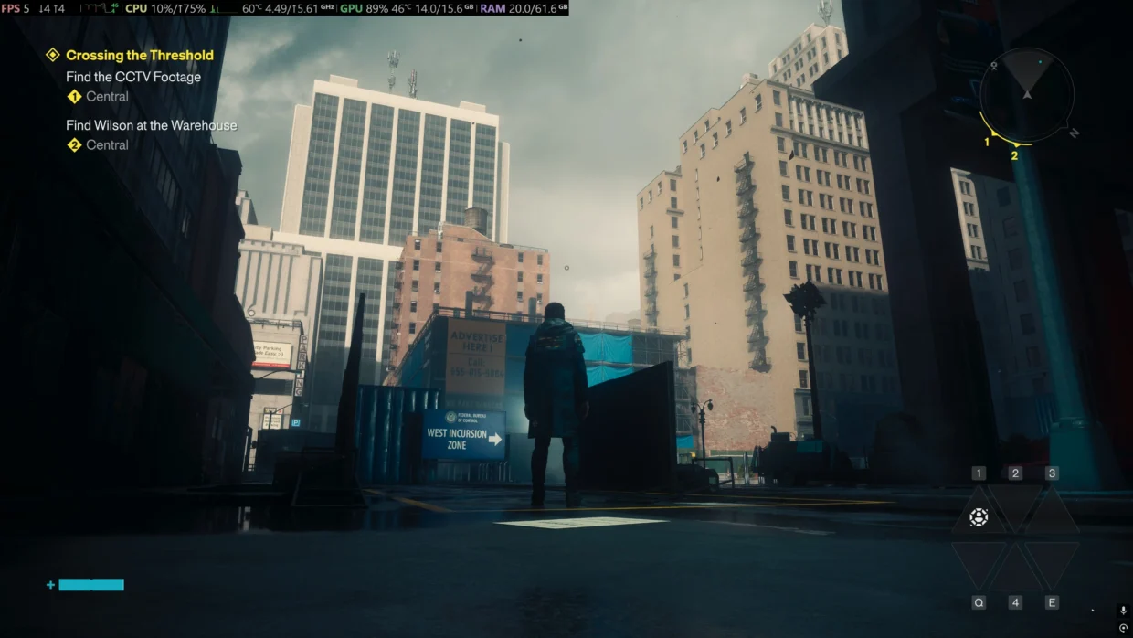 Control Resonant Review: Fast-Paced, Melee-Focused, Pretty-Looking Chaos 5 Control Resonant DLSS 4.5 Comparison Outside RR Off