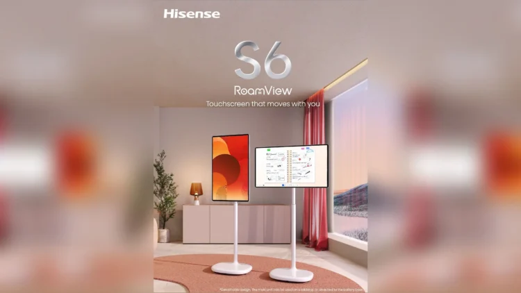 Hisense RoamView Is A Moveable 32-Inch Touchscreen TV With A Built-In Battery 1 Hisense RoamView