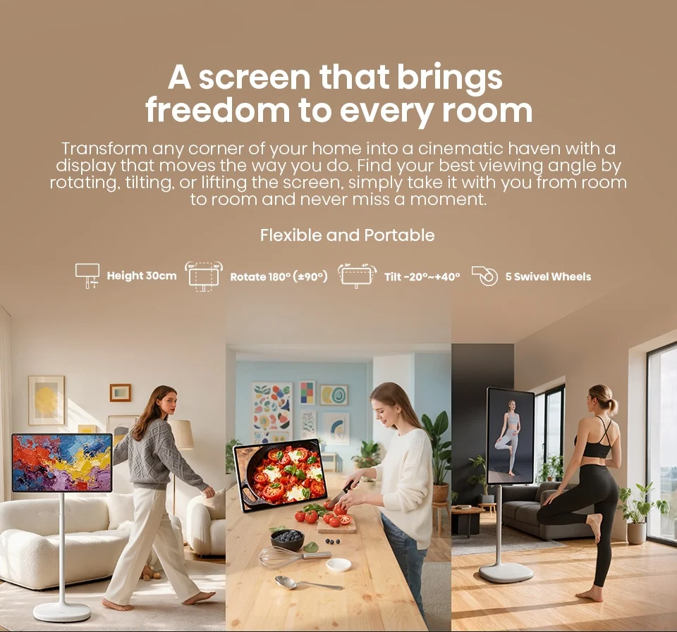 Hisense RoamView Is A Moveable 32-Inch Touchscreen TV With A Built-In Battery 3 Hisense RoamView
