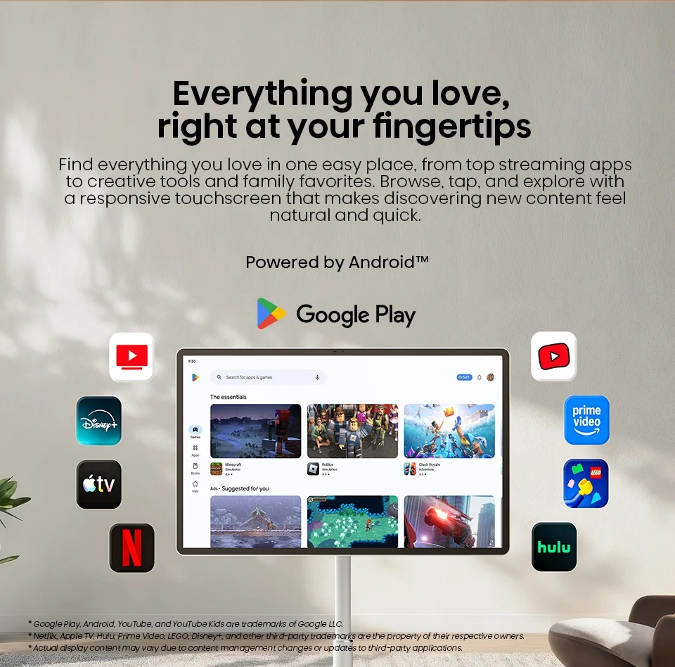 Hisense RoamView Is A Moveable 32-Inch Touchscreen TV With A Built-In Battery 9 Hisense RoamView