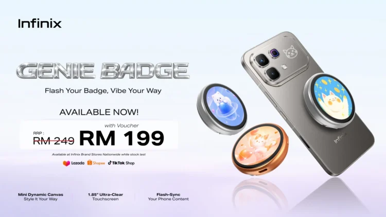 Infinix Launches Genie Badge Accessory In Malaysia; Priced At RM249 1 Infinix Launches Genie Badge