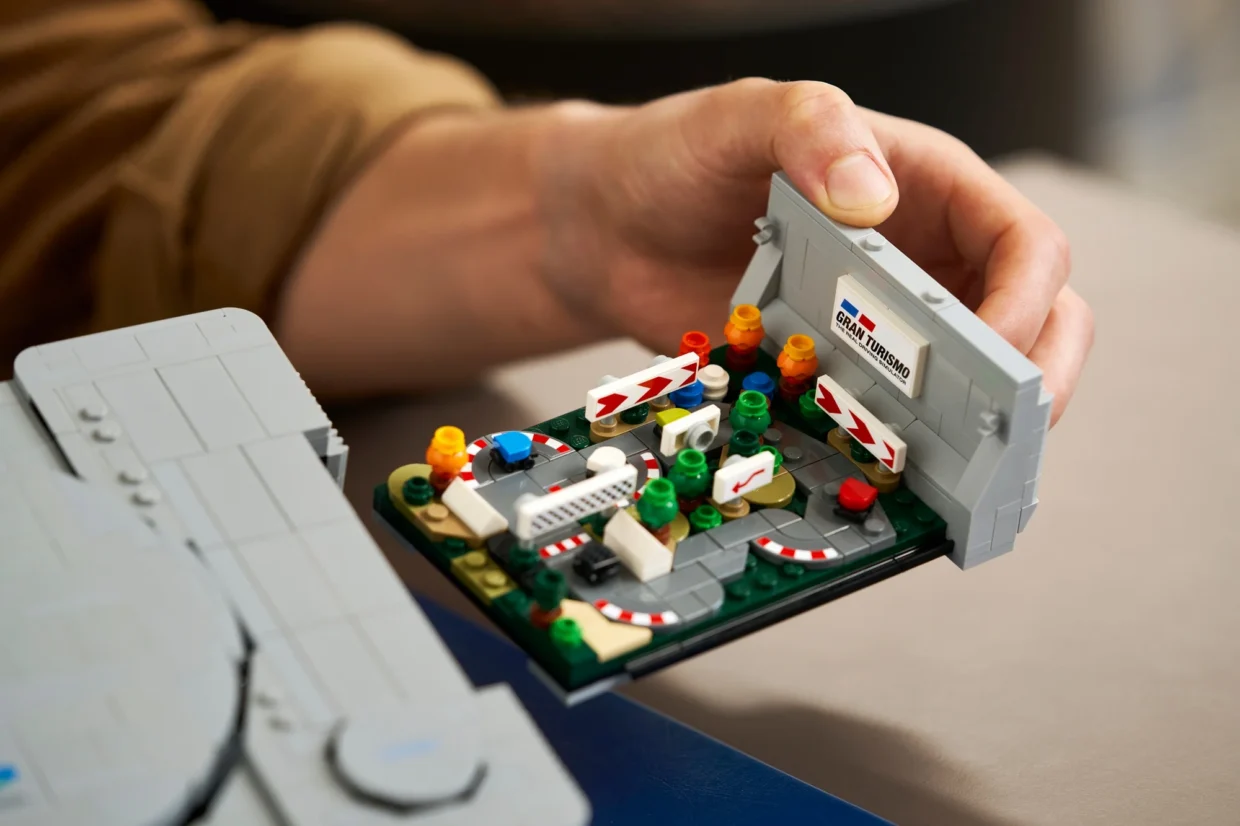LEGO PlayStation Set Gets Official Reveal 3 LEGO PlayStation Gran Turismo Diorama