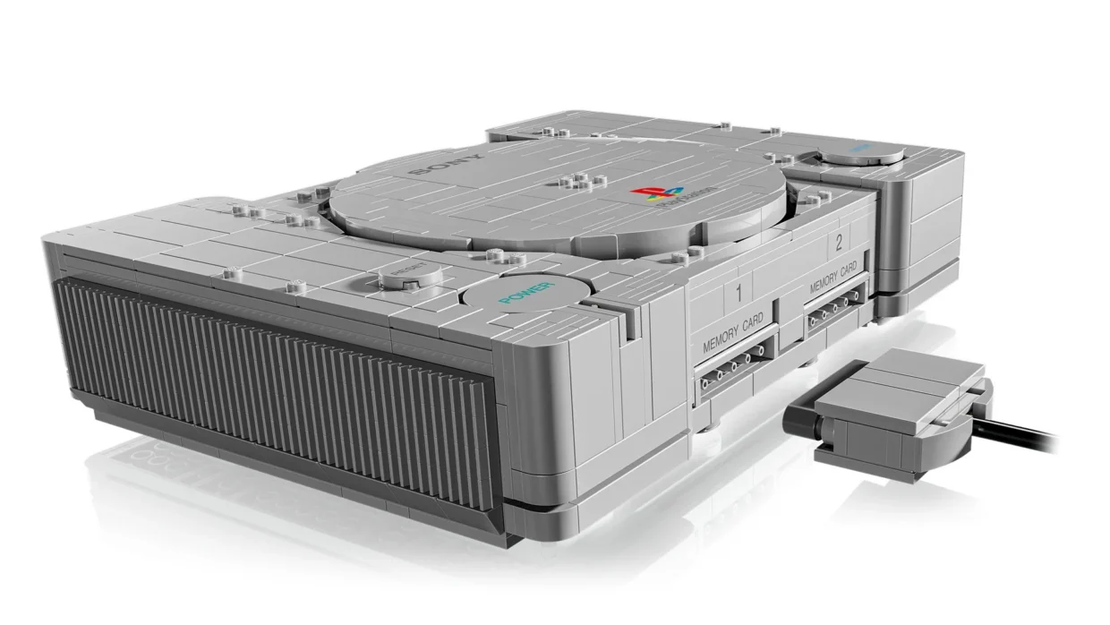LEGO PlayStation Set Gets Official Reveal 2 LEGO PlayStation controller plug