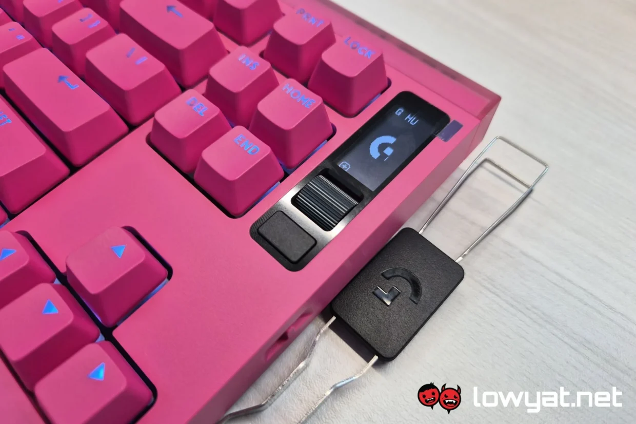 Logitech Pro X2 Rapid screen