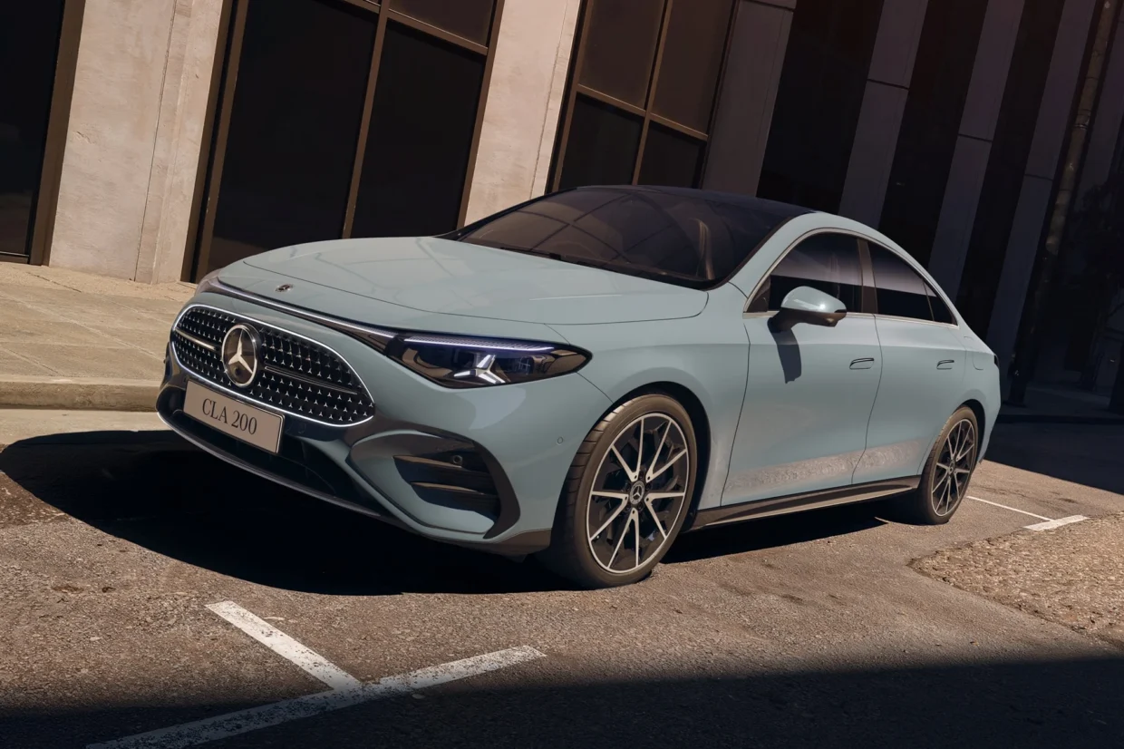 Mercedes-Benz Malaysia Previews 2026 CLA 200 Hybrid, Electric GLC 300 4MATIC 2 Mercedes-Benz CLA 200 hybrid front
