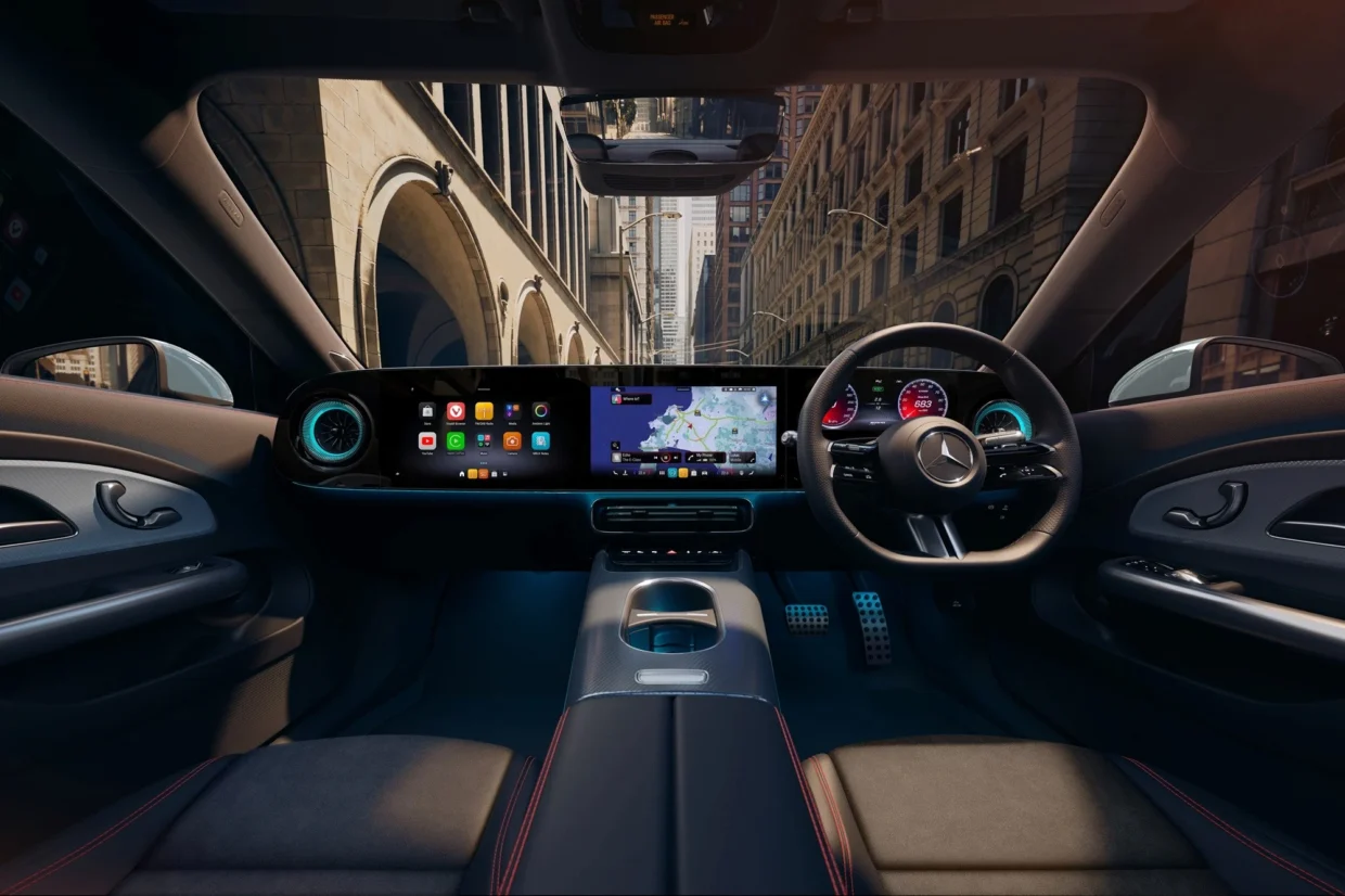 Mercedes-Benz Malaysia Previews 2026 CLA 200 Hybrid, Electric GLC 300 4MATIC 4 Mercedes-Benz CLA 200 hybrid interior