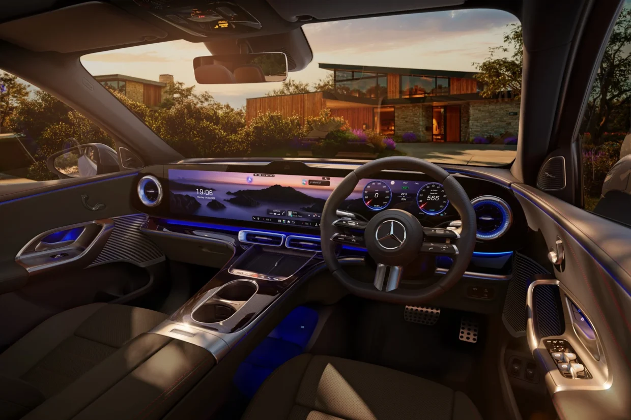 Mercedes-Benz Malaysia Previews 2026 CLA 200 Hybrid, Electric GLC 300 4MATIC 13 Mercedes Benz GLC 300 4MATIC electric AMG Line Plus dash