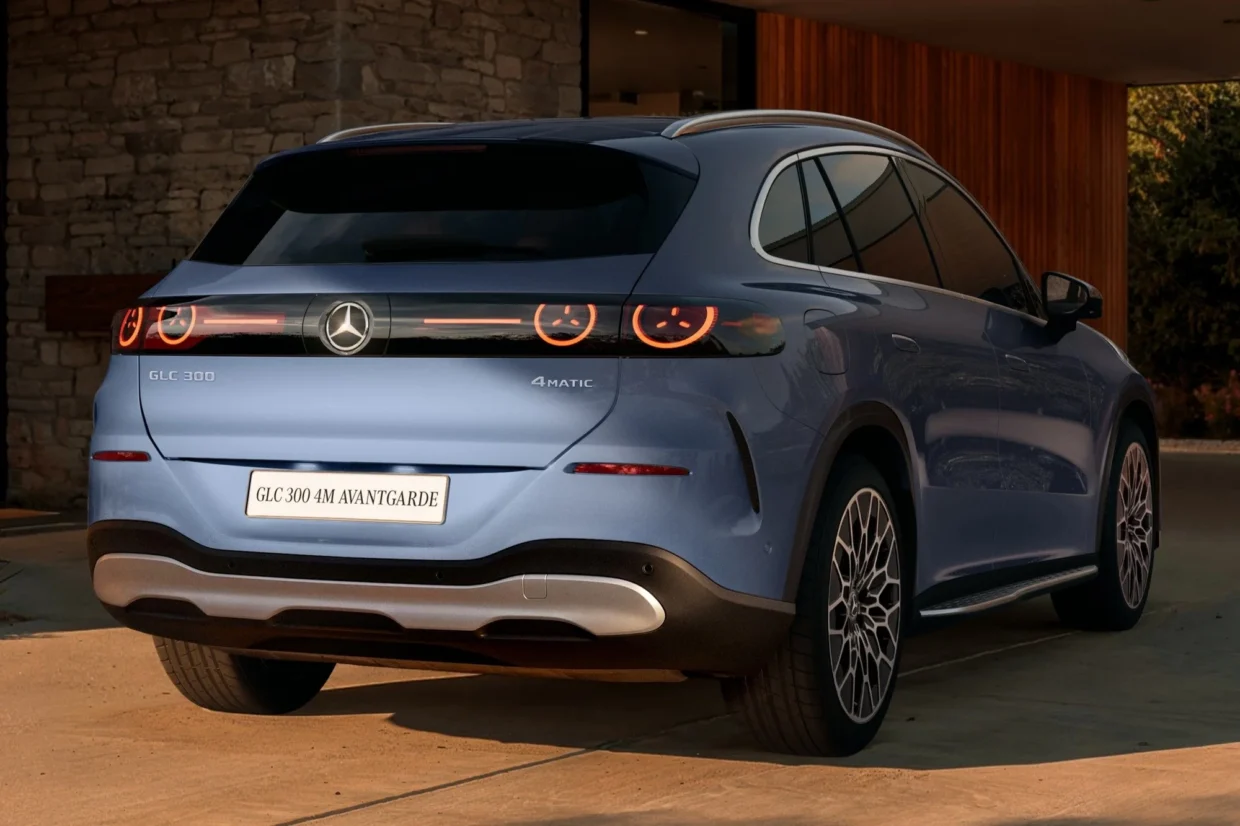 Mercedes-Benz Malaysia Previews 2026 CLA 200 Hybrid, Electric GLC 300 4MATIC 8 Mercedes Benz GLC 300 4MATIC electric AVANTGARDE back