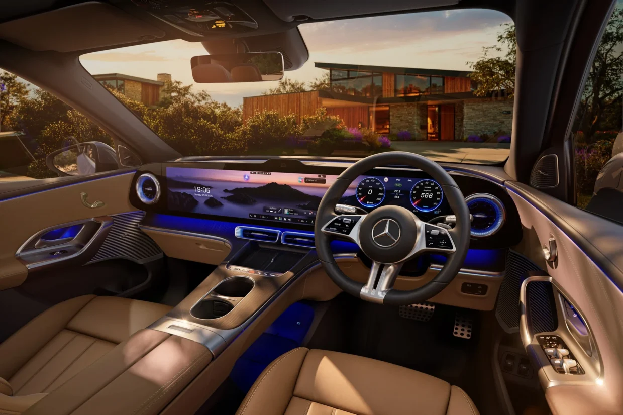 Mercedes-Benz Malaysia Previews 2026 CLA 200 Hybrid, Electric GLC 300 4MATIC 9 Mercedes Benz GLC 300 4MATIC electric AVANTGARDE dash