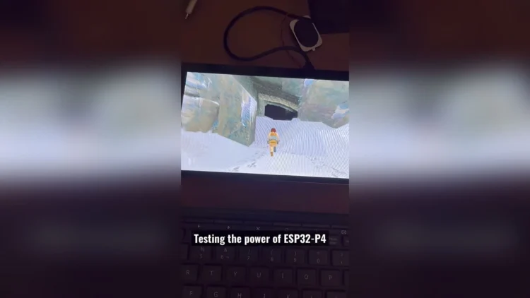 Modder Gets Tomb Raider Running On A 1W ESP32-P4 Chip 1 Modder Gets Tomb Raider Running On A 1W ESP32-P4 Chip