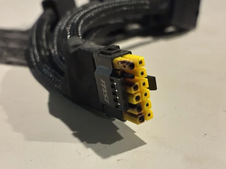 NVIDIA RTX 5090 12VHPWR Connector Allegedly Melted While Testing DLSS 5 1 Image: Videocardz.