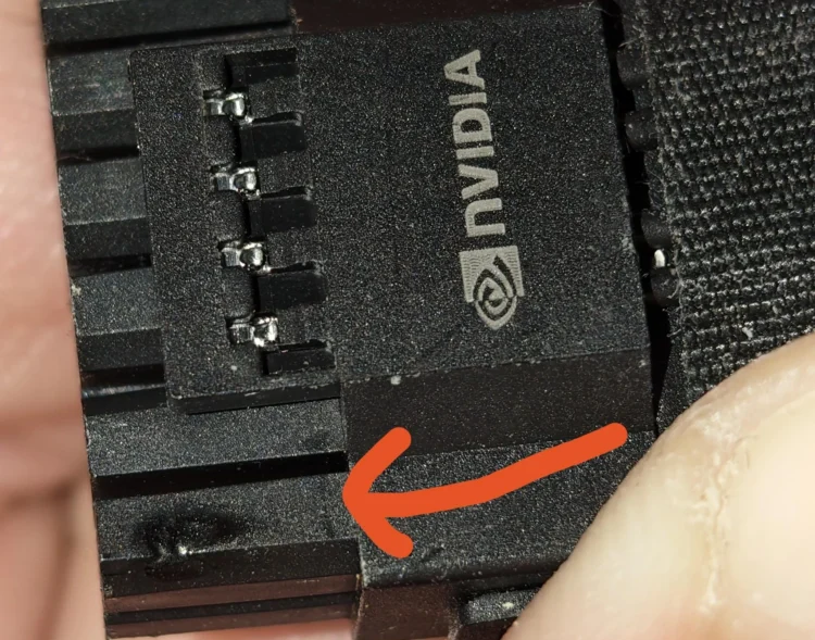 Redditor Nearly Loses RTX 4090 12VHPWR Adapter To Burnout Despite Limiting Power 1 Image: Reddit.
