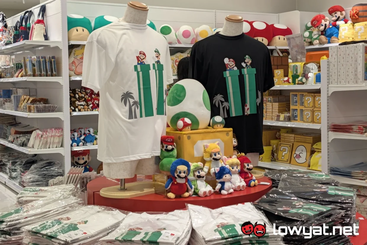Pokemon Centre, Nintendo Pop-Up Stores Open At Ombak KLCC 22 Nintendo popup exclusive t shirt