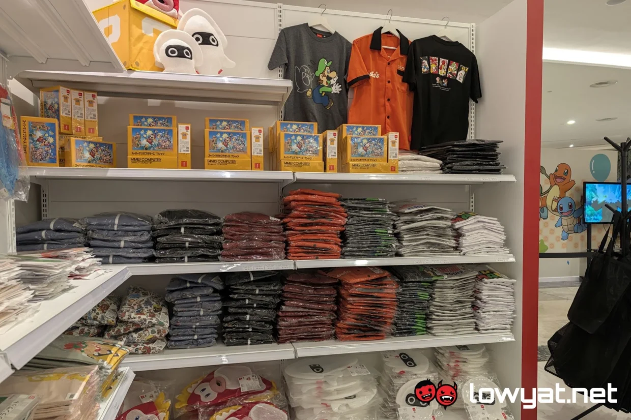 Pokemon Centre, Nintendo Pop-Up Stores Open At Ombak KLCC 26 Nintendo popup shirts