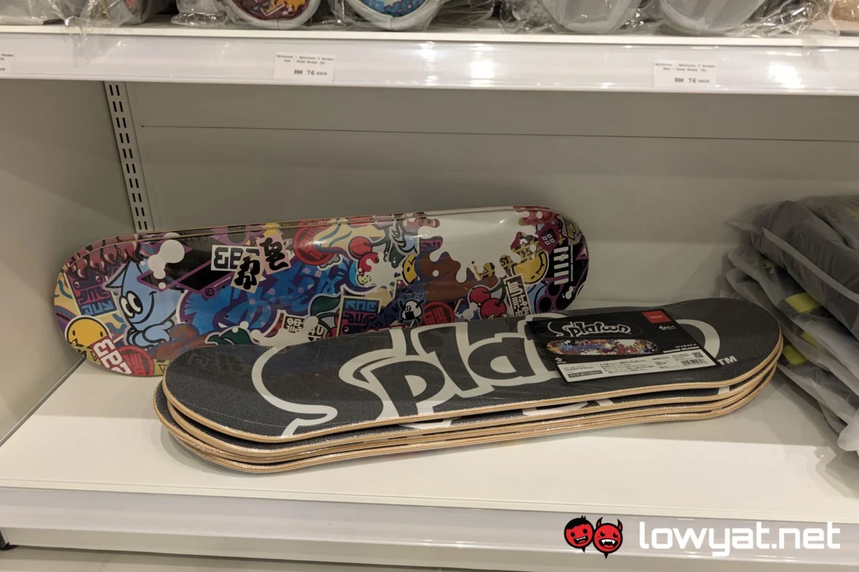 Pokemon Centre, Nintendo Pop-Up Stores Open At Ombak KLCC 36 Nintendo popup splatoon skateboard