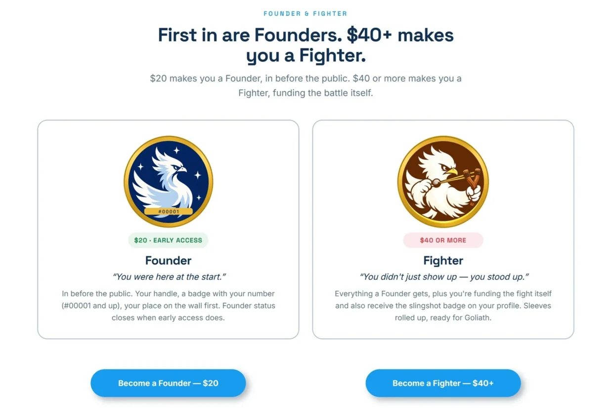 Operation Bluebird Tweet.app founder fighter