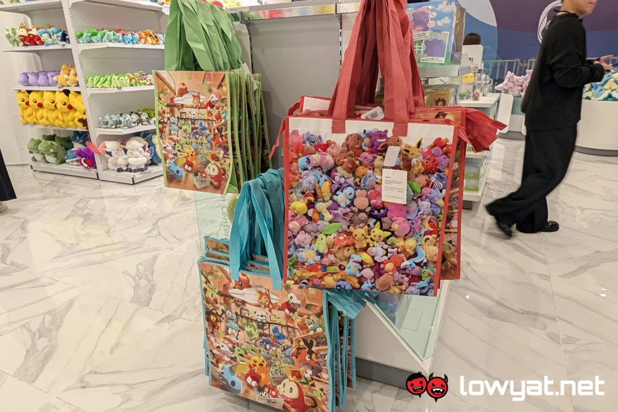 Pokemon Centre, Nintendo Pop-Up Stores Open At Ombak KLCC 10 Pokemon Centre popup bags