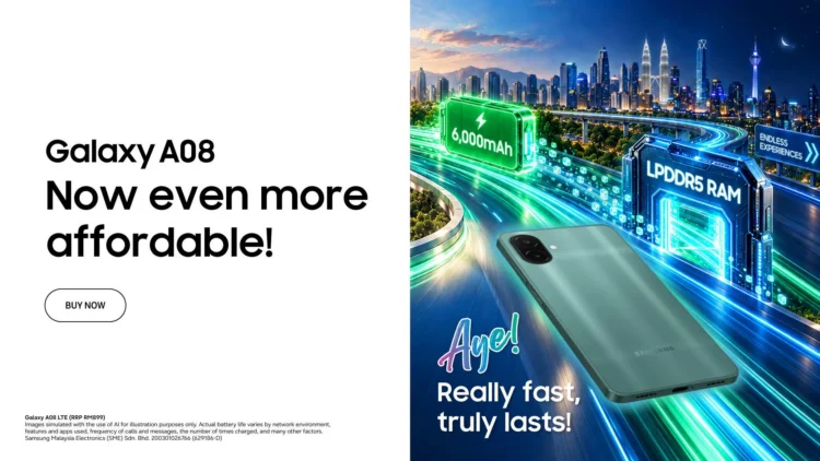 Samsung Galaxy A08 Lands In Malaysia With Helio G99+ SoC, 6,000mAh Battery 1 Samsung Galaxy A08 Lands In Malaysia