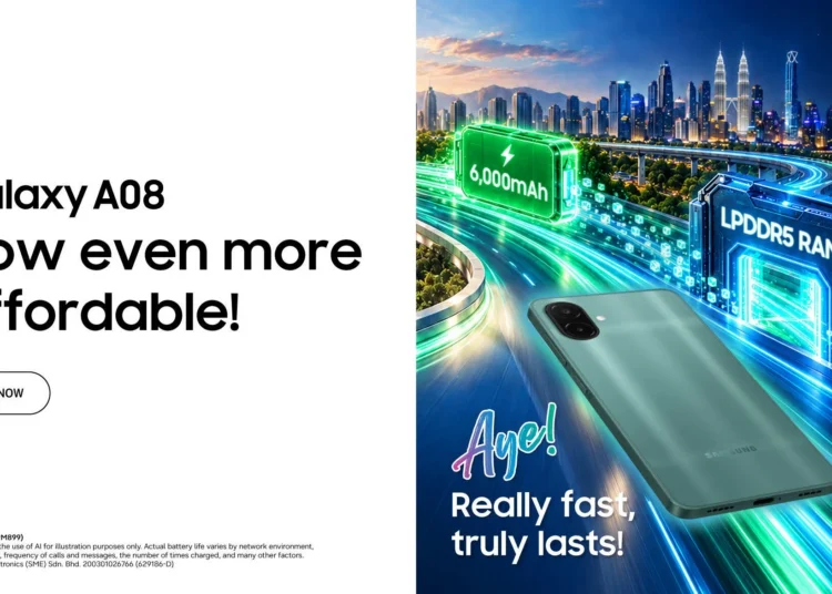 Samsung Galaxy A08 Lands In Malaysia