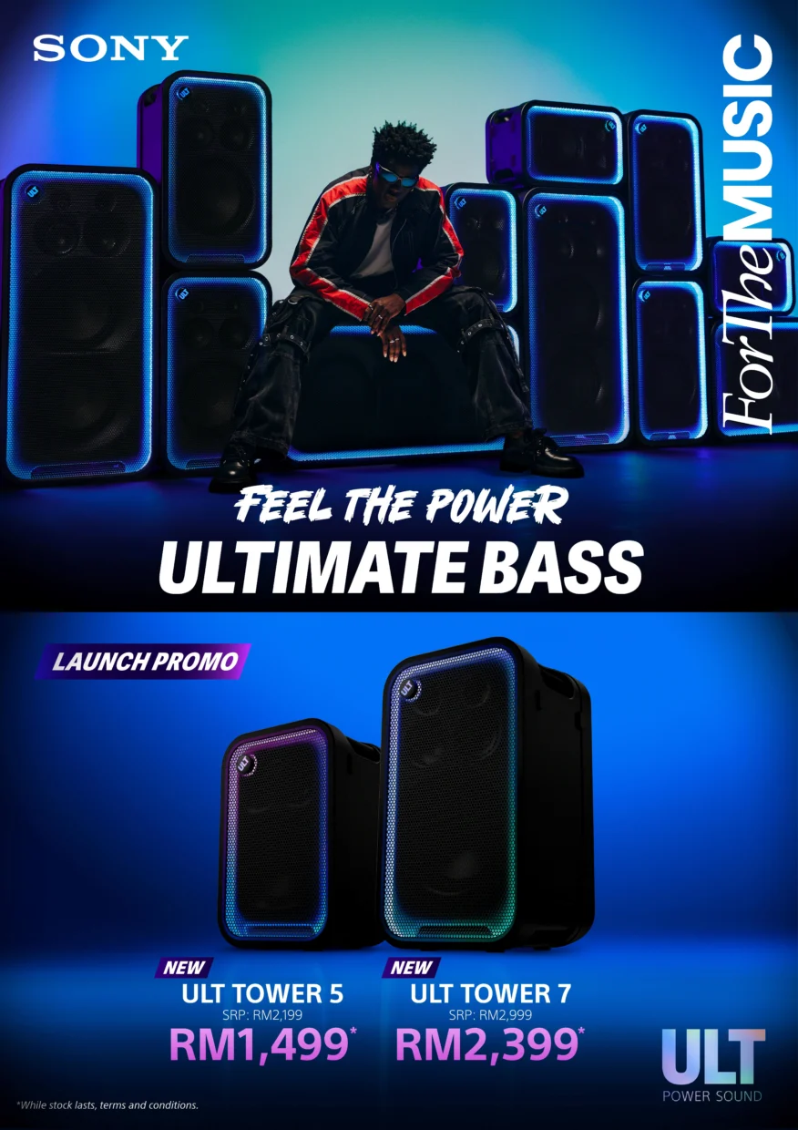 Sony Expands Its ULT POWER SOUND Collection With Two New Speakers 8 Sony ULT TOWER 5 TOWER 7