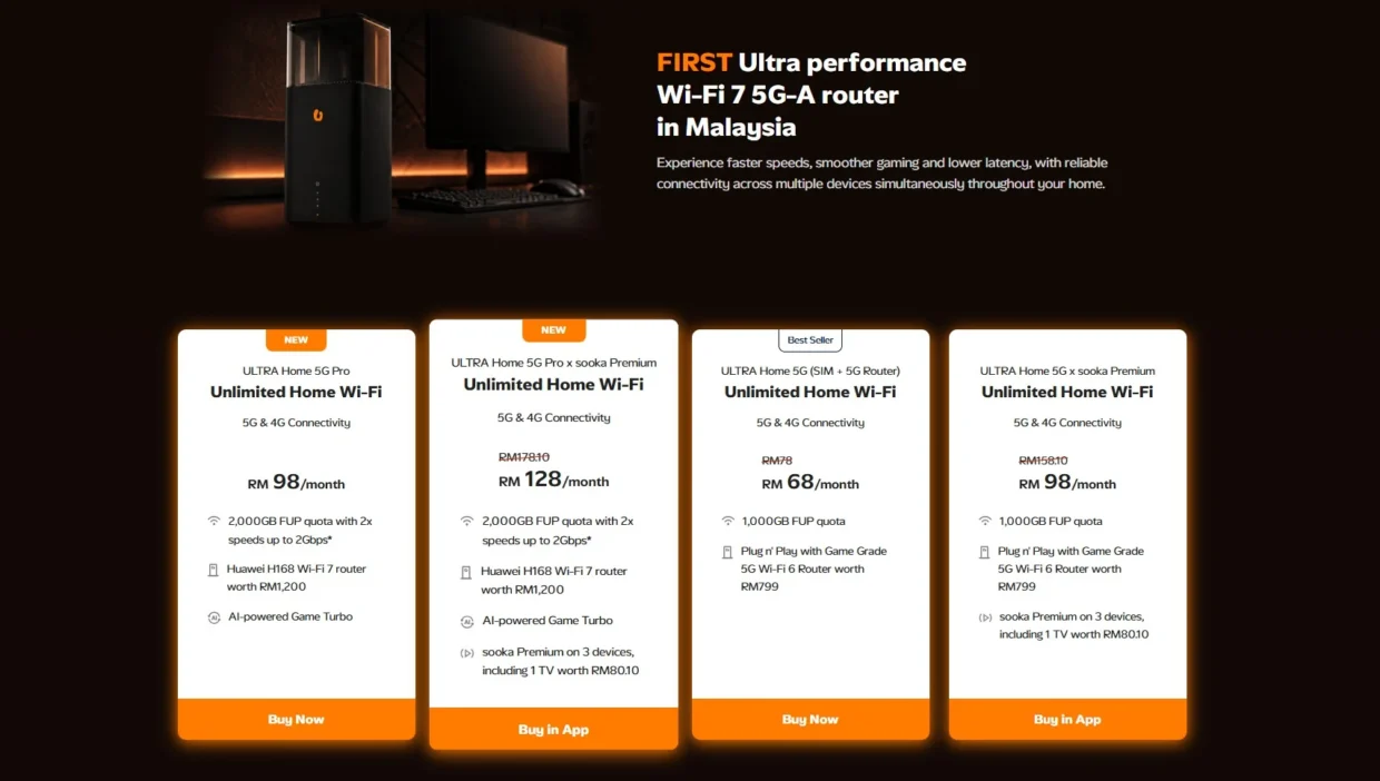 U Mobile ULTRA Home 5G Pro