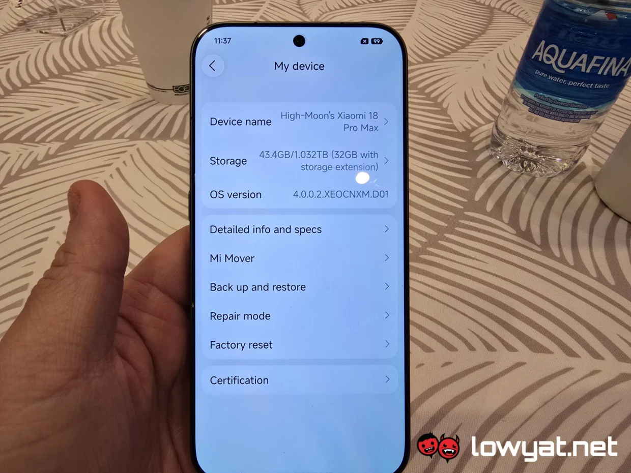 Xiaomi 18 Pro Max Hands On: First To Rock The Snapdragon 8 Elite Extreme 17 Xiaomi 18 Pro Max Snapdragon Summit 9