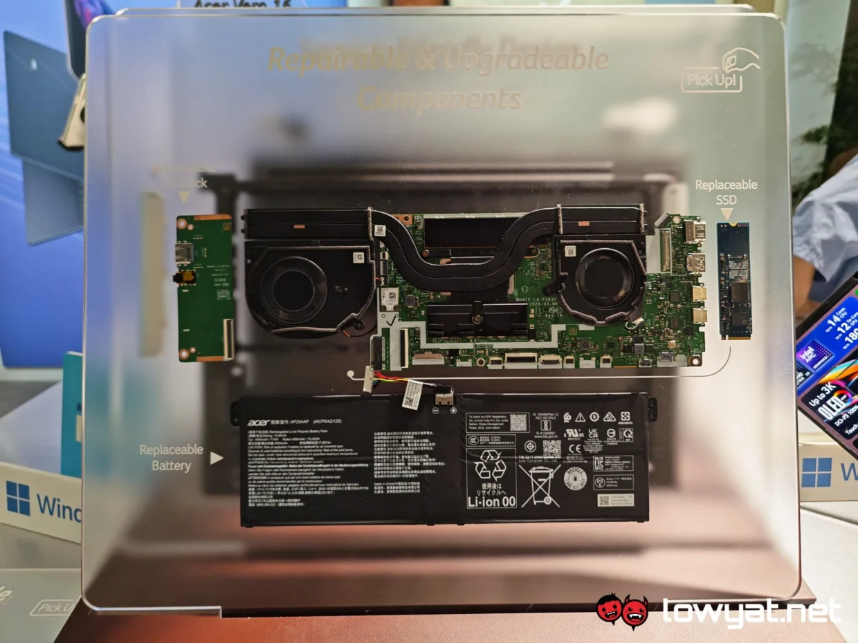 Acer Vero 16 Hands On: Room To Upgrade 9 Acer Vero 16