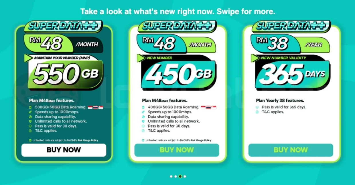 beone mobile maxis mvno launch