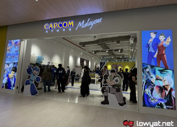 Capcom pop-up store LaLaport