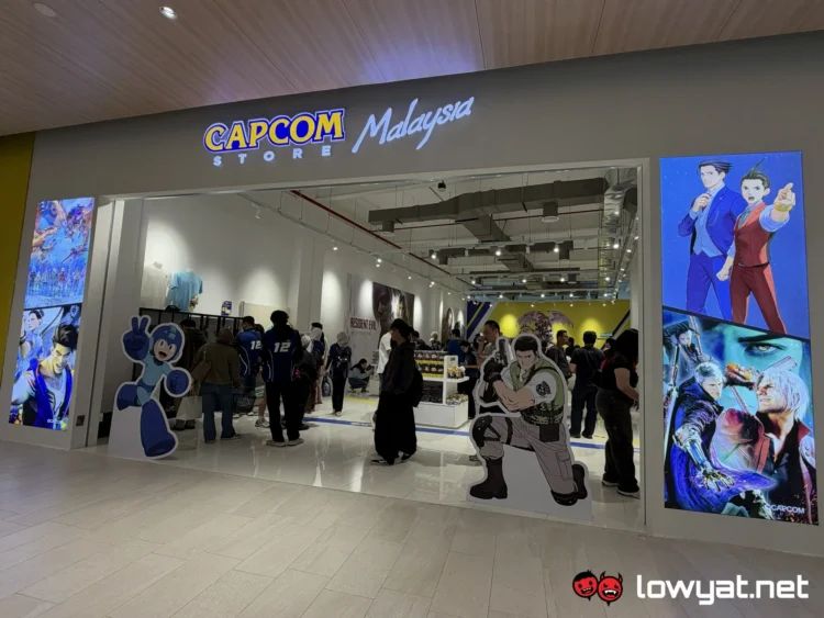 Capcom pop-up store LaLaport