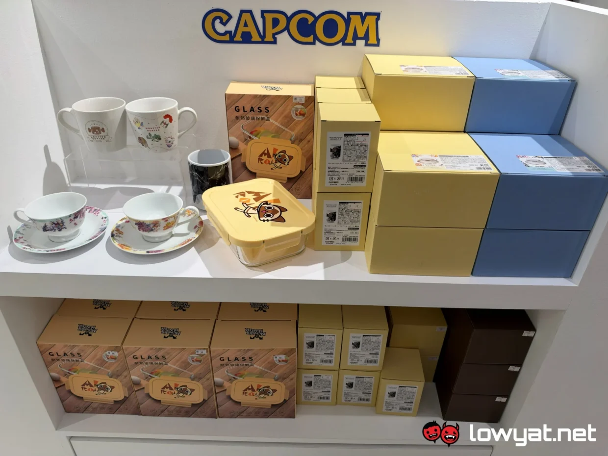 Capcom pop-up store LaLaport