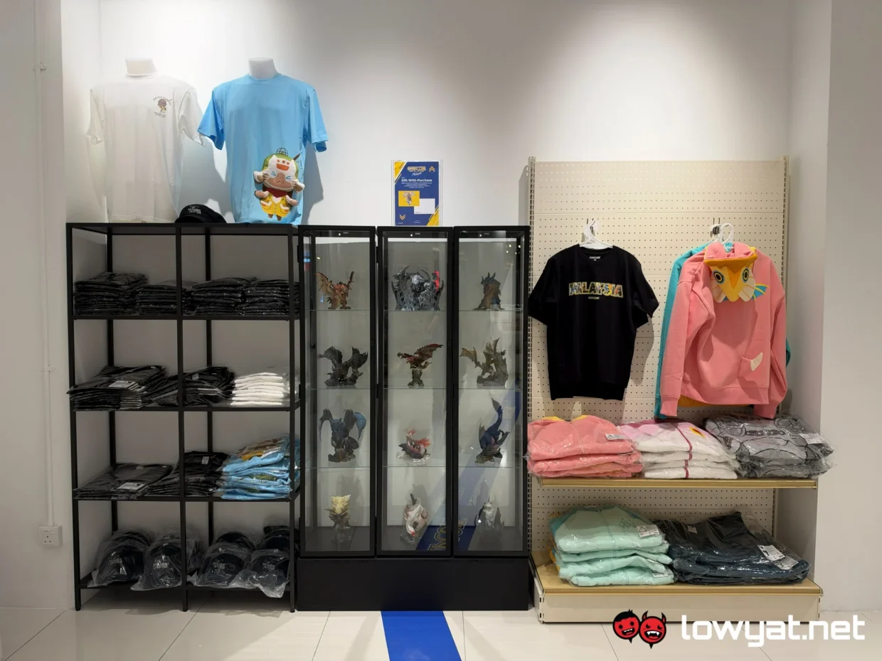 Capcom pop-up store LaLaport