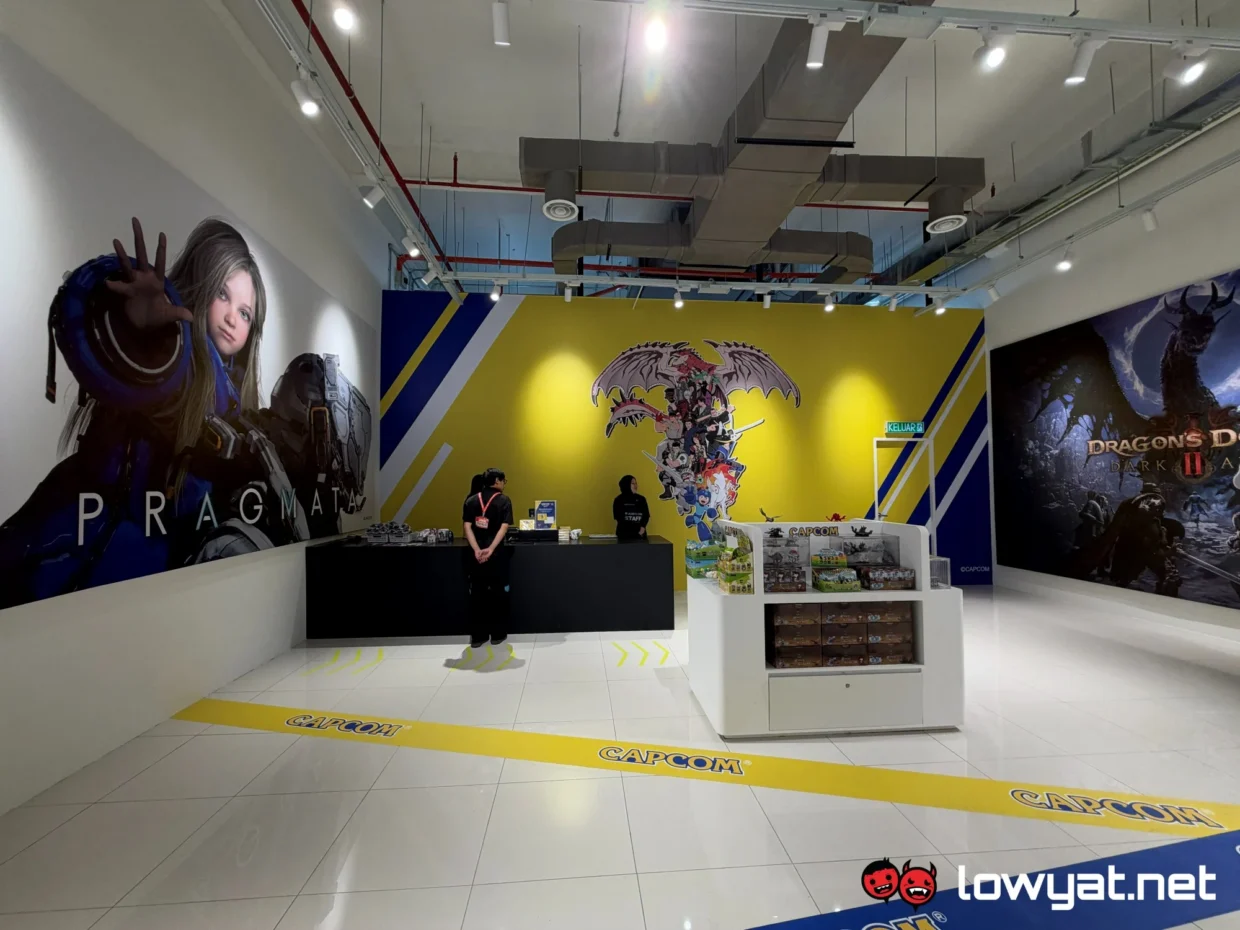 Capcom pop-up store LaLaport