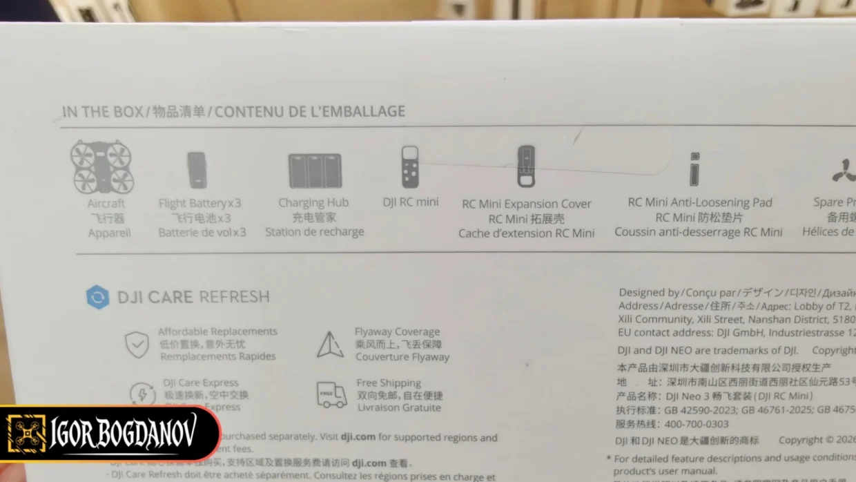 DJI Neo 3 leak