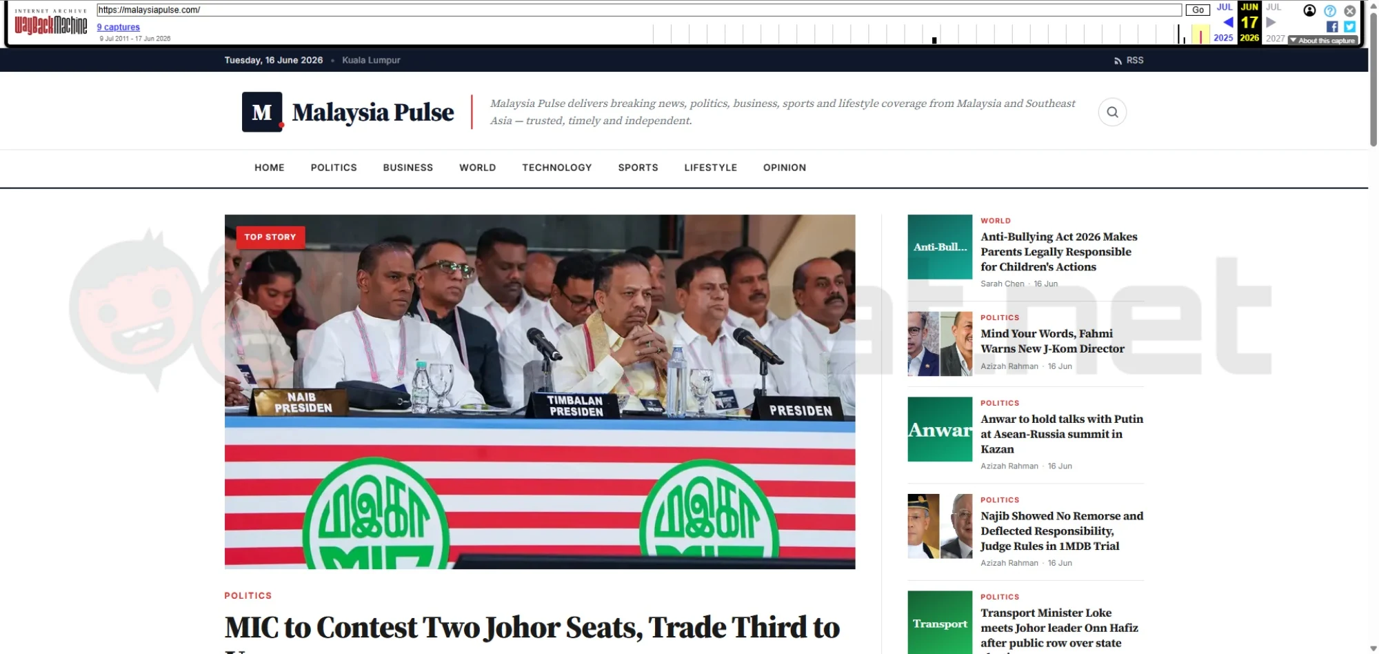 malaysia pulse file photo