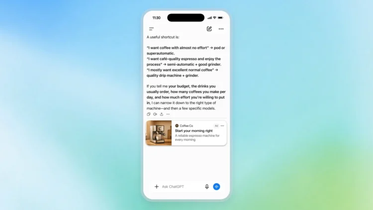 ChatGPT Ads Officially Roll Out To Free And Go Users In Malaysia 1 OpenAI ChatGPT ads