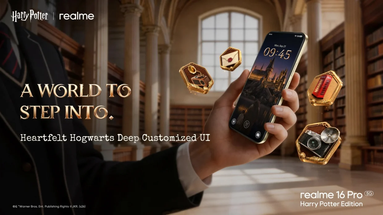 realme 16 Pro 5G Harry Potter Edition UI
