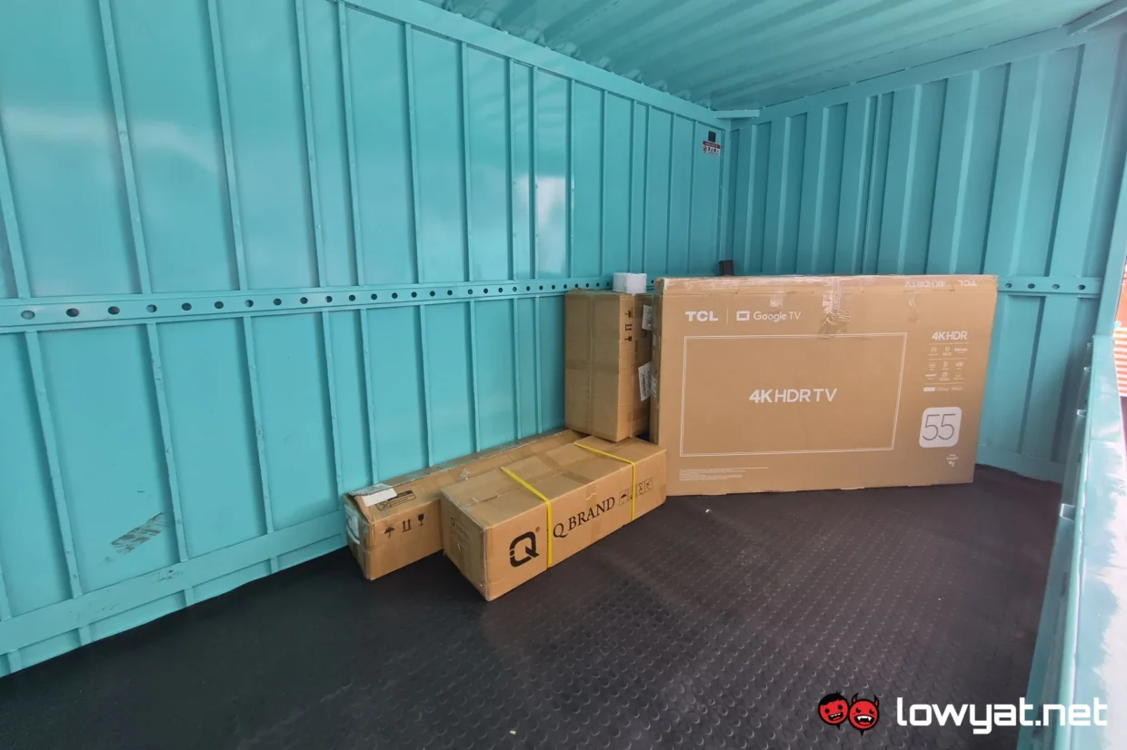 ALS RoboVan cargo space