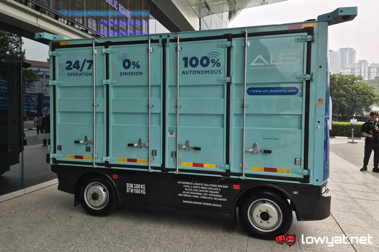 ALS RoboVan side