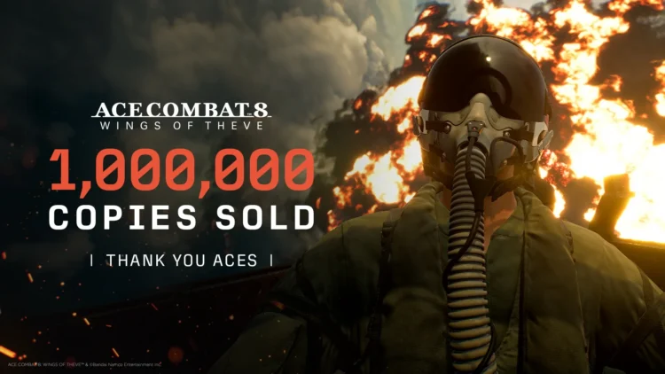 Ace Combat 8 Hits 1 Million Sales In A Little Over A Week 1 Ace Combat 8 1 million