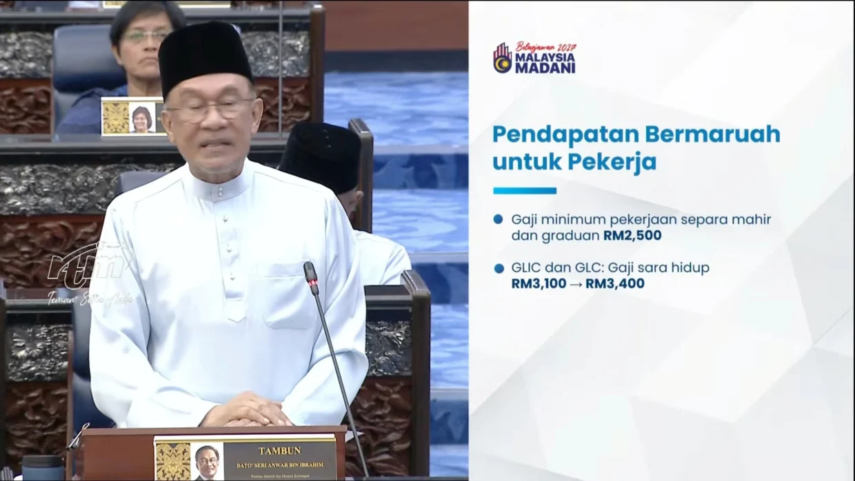 Budget 2027: Minimum Wage To Increase To RM2,000 In June 2027, MSMEs Exempted 3 Budget 2027 Minimum Wage To Increase To RM2,000
