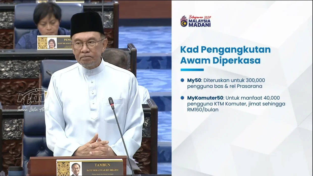 Budget 2027 My50 MyKomuter50