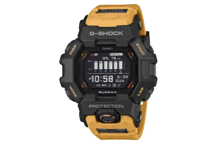 Casio Announces G-Shock Mudman GDG-B100; Features MIP LCD, Light Fitness Tracking 1 Casio G-Shock Mudman GDG-B100 sand