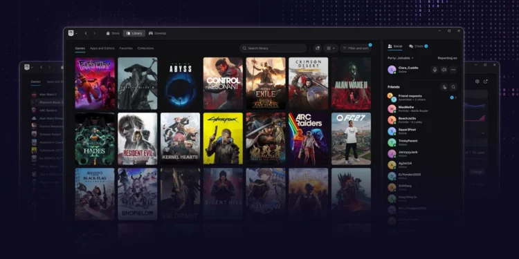 Epic Games Store new vibe-coded