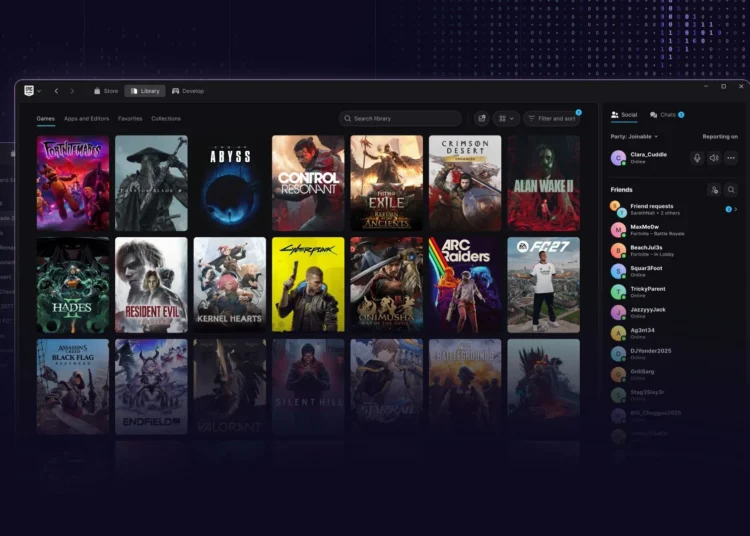 Epic Games Store new vibe-coded