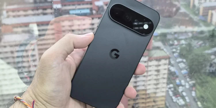 Google Pixel 11 Pro back hand