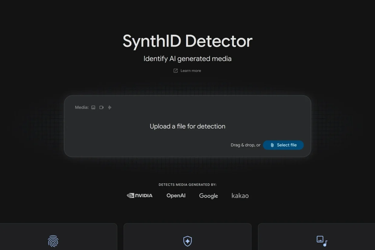 Google Releases SynthID Detector To The Public 2 Google SynthID Detector web