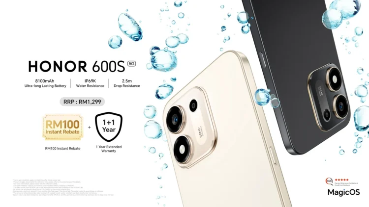HONOR 600S Now Official In Malaysia With 8,100mAh Battery, 50MP Camera 1 HONOR 600S Now Official In Malaysia