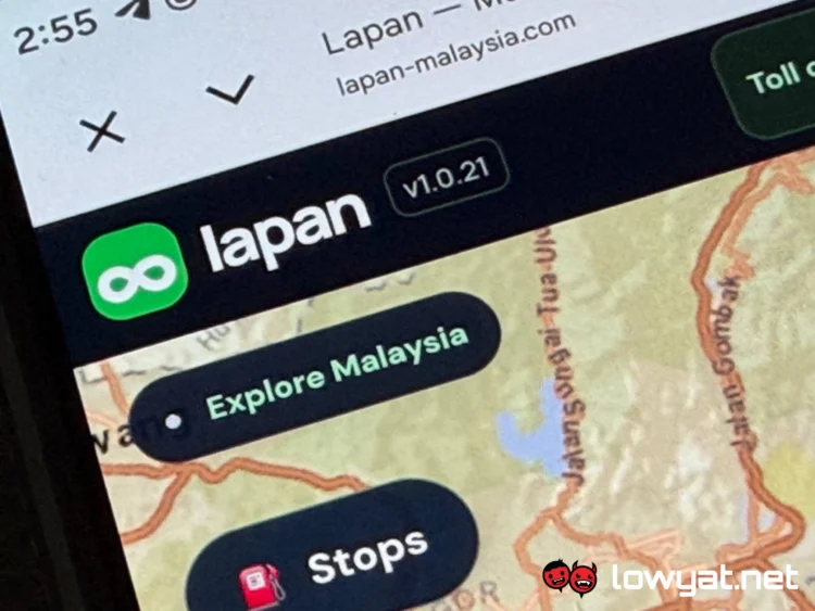 Local Developer Creates TuJu Navigation App Rival, Lapan 1 Lapan Navigation 1