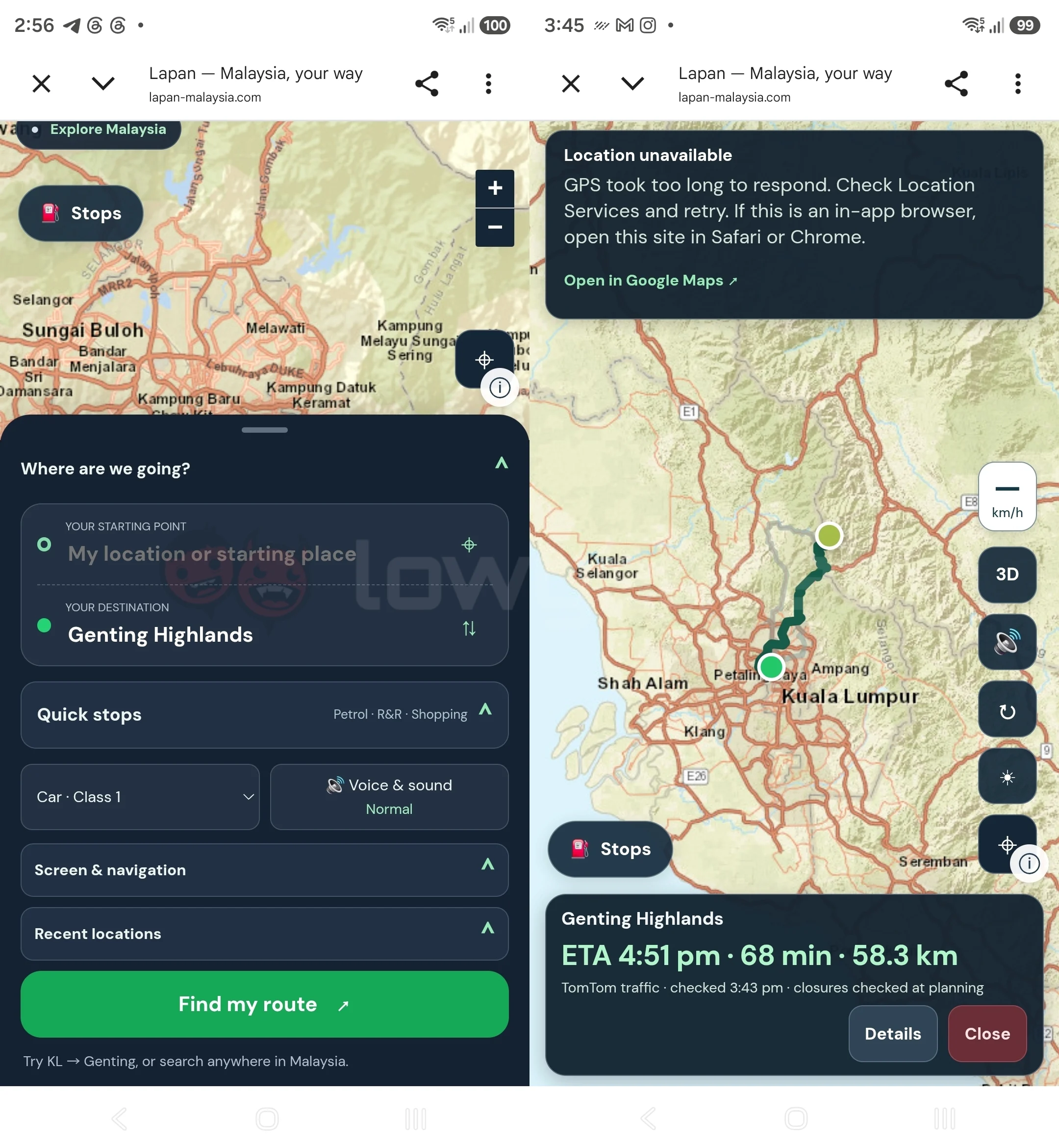 Local Developer Creates TuJu Navigation App Rival, Lapan 3 Lapan Navigation App Screenshots 1 1